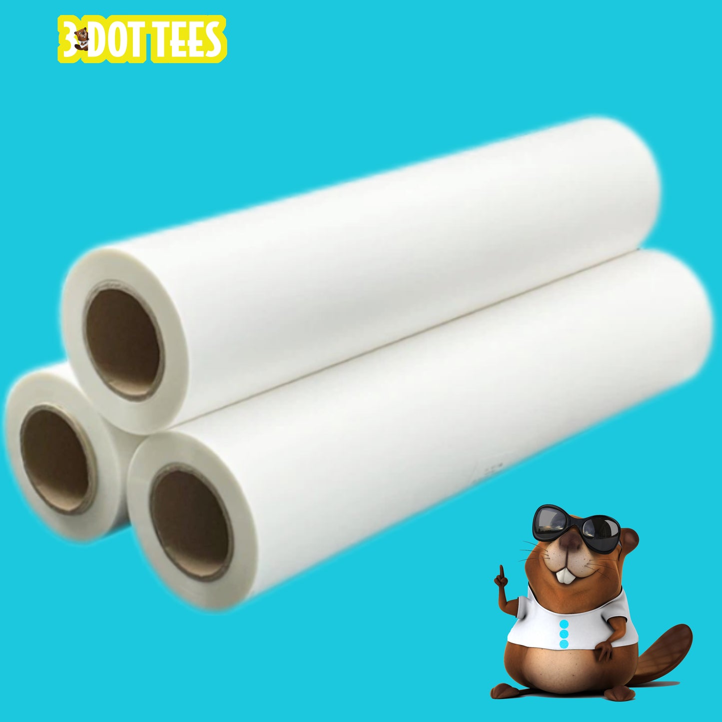 Premium Single-Sided DTF Roll - DTF Film 24" x 328' (60cm x 100m)