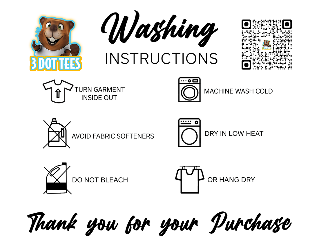 How to Maintain and Care for DTF Printed Garments